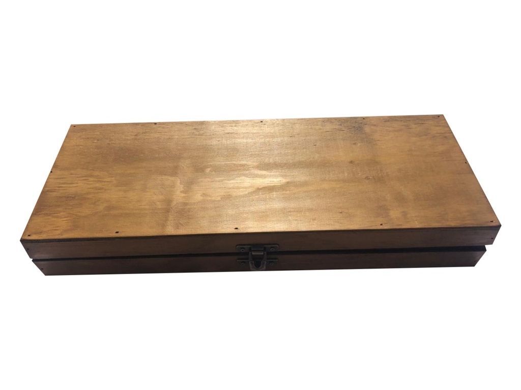 CAIXA RÚSTICA PARA FACA E CHAIRA