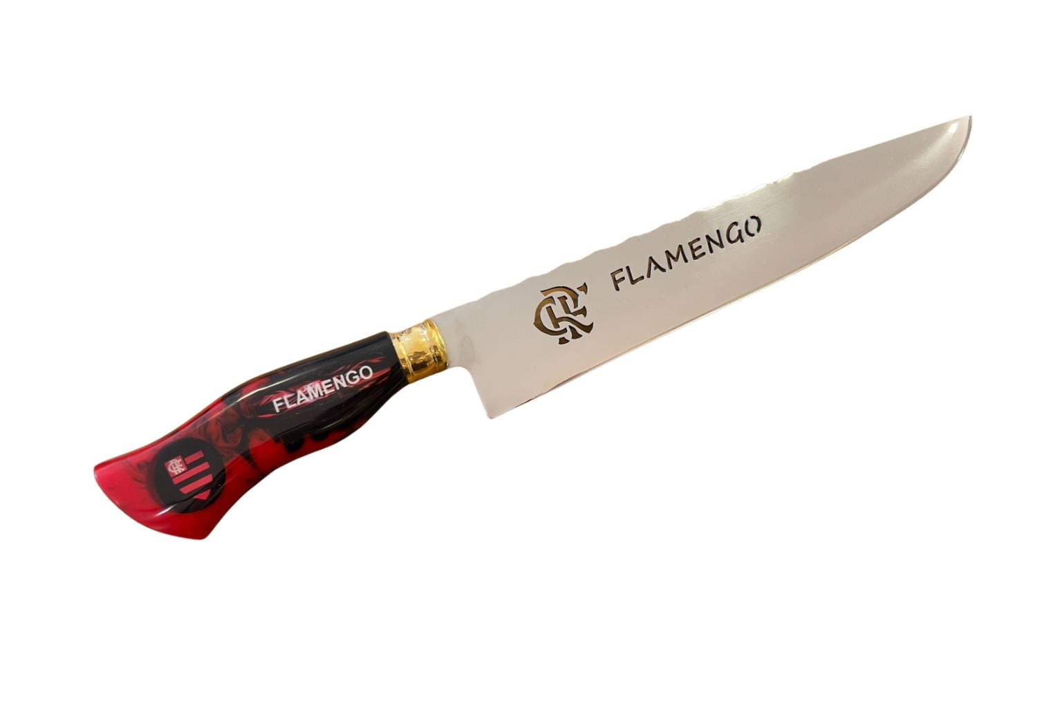 FACA ARTESANAL PERSONALIZADA FLAMENGO