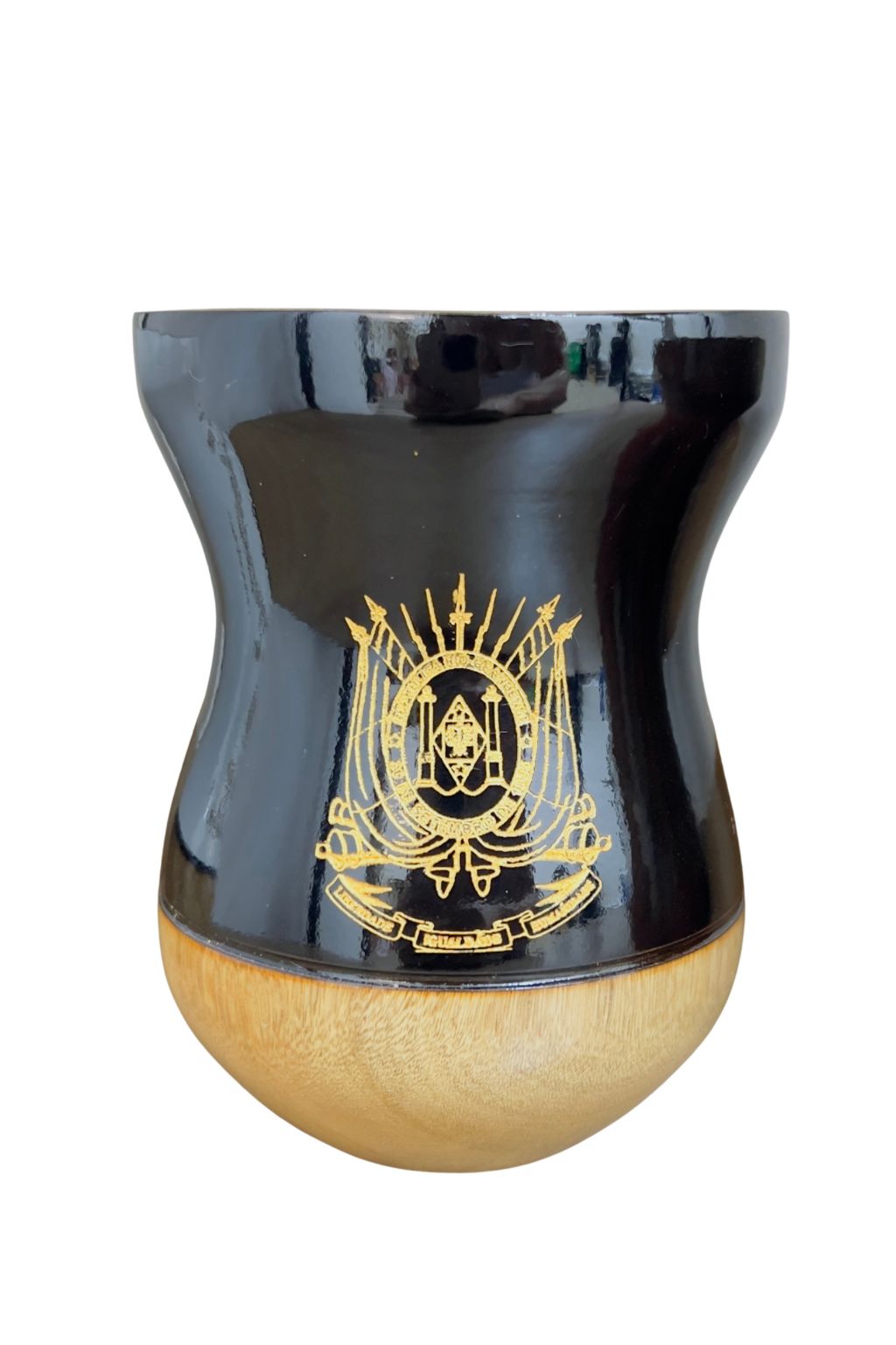CUIA DE MADEIRA PERSONALIZADA PRETA (RS)