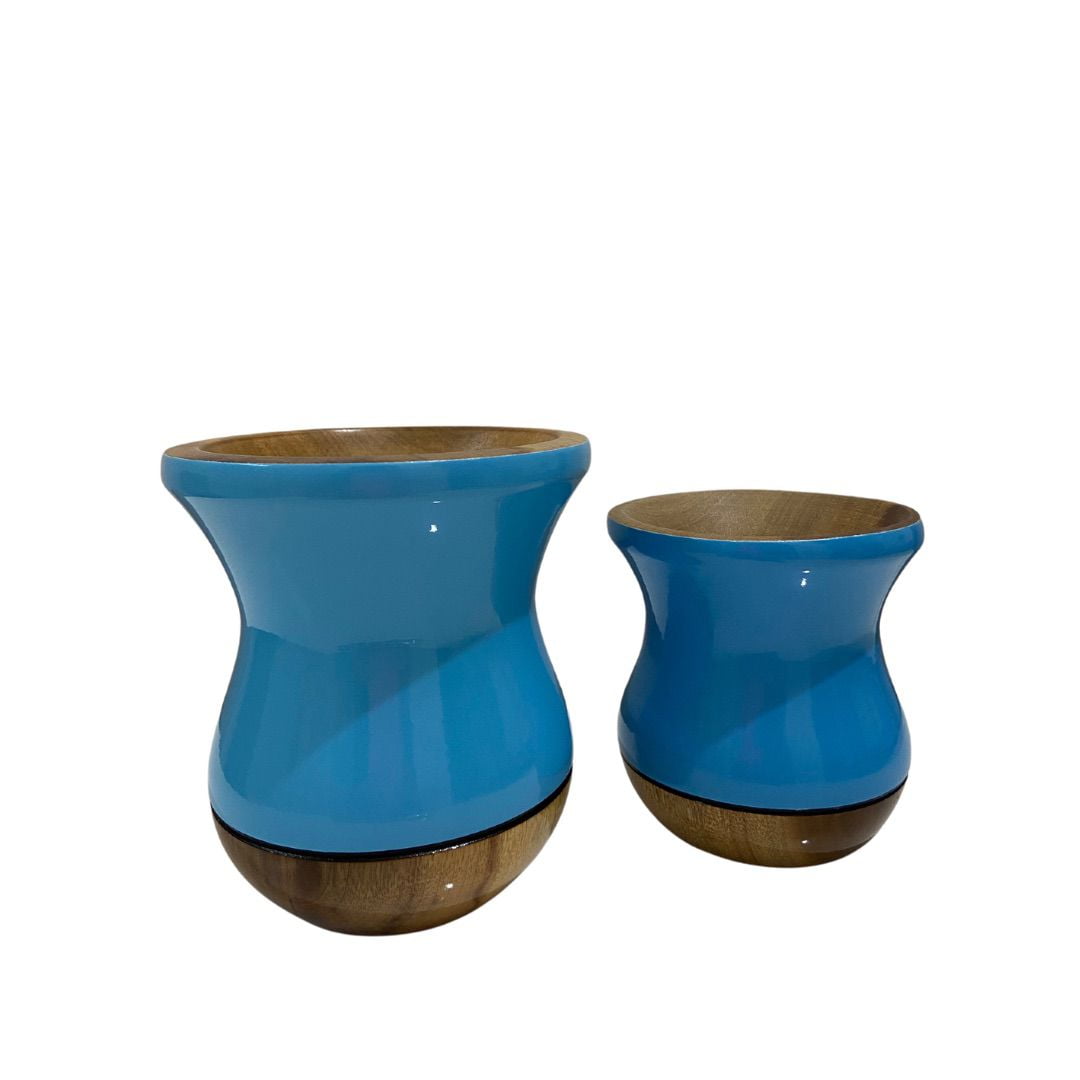 KIT CHIMARRÃO TAL MÂE (PAI) TAL FILHO(A) - AZUL