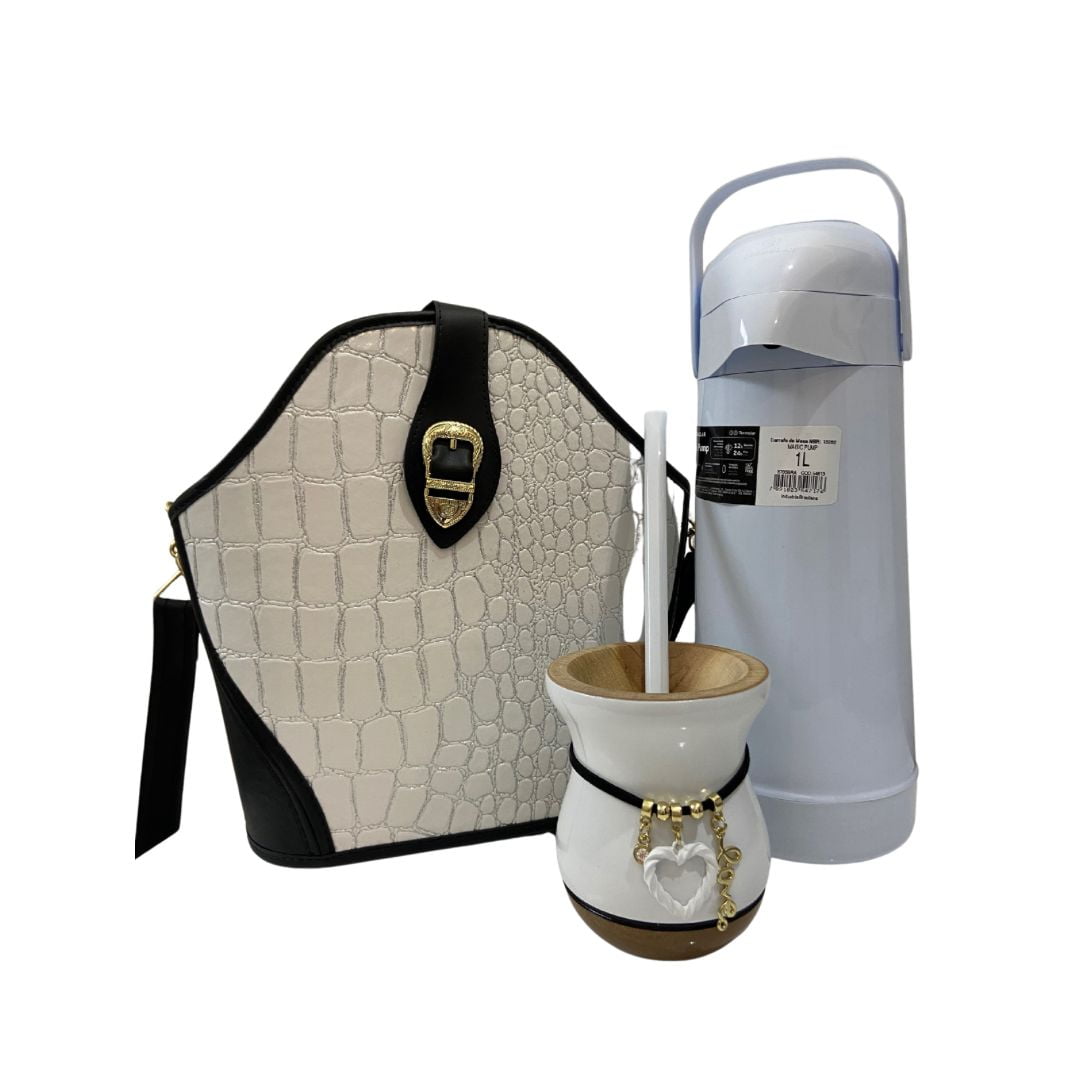 KIT MATEIRA CHIMARRÃO BRANCO 