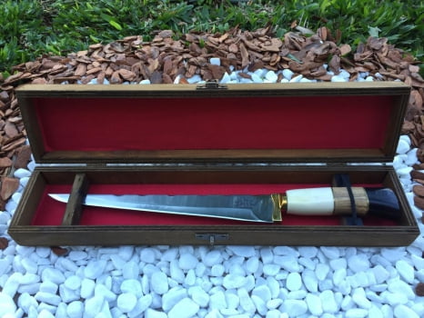 CAIXA RÚSTICA PARA FACA