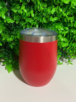 COPO TÉRMICO CUIA PERSONALIZADO VERMELHO