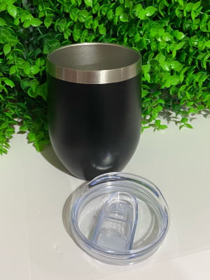 COPO TÉRMICO CUIA PERSONALIZADO PRETO