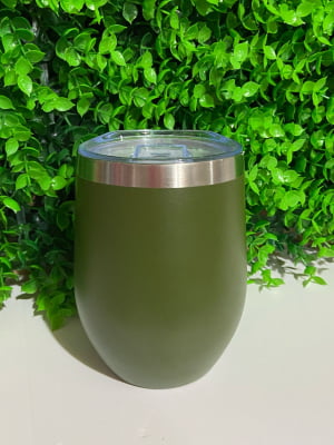 COPO TÉRMICO CUIA PERSONALIZADO VERDE MILITAR
