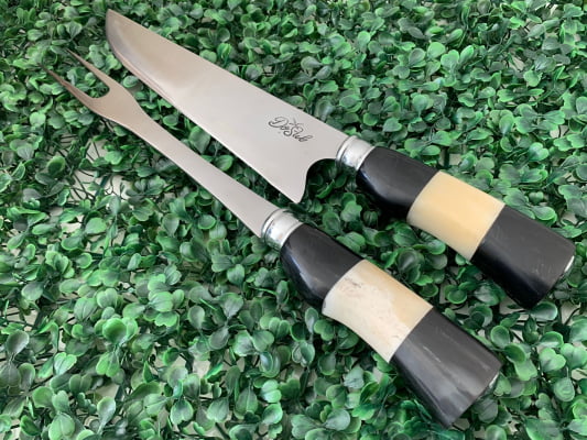 CONJUNTO FACA E GARFO INOX