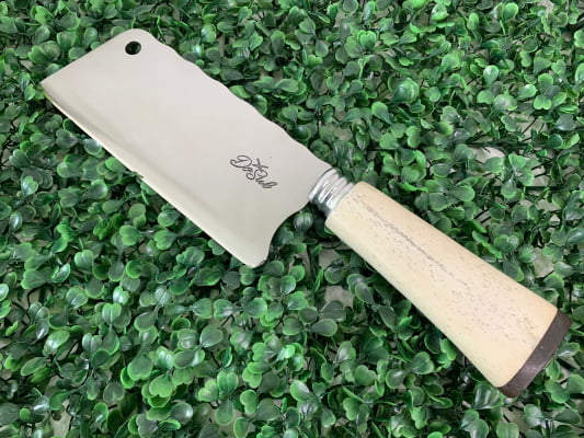 CUTELO ARTESANAL PARA COZINHA CABO DE OSSO