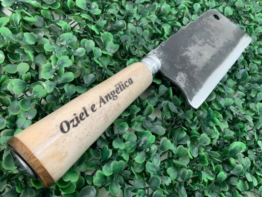 CUTELO ARTESANAL PARA COZINHA CABO DE OSSO