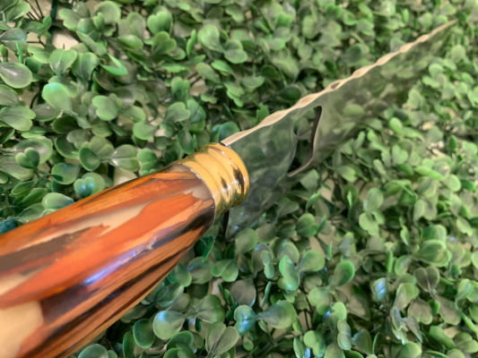 FACA ARTESANAL CABO HÍBRIDO COM ABRIDOR 