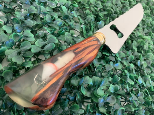 FACA ARTESANAL CABO HÍBRIDO COM ABRIDOR 