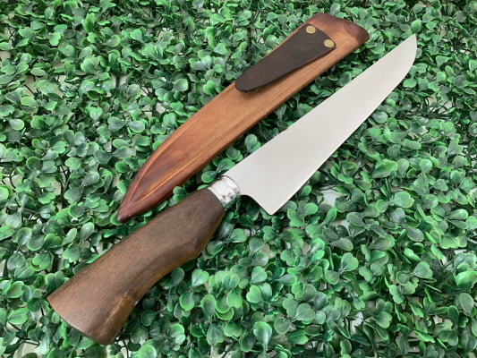 FACA ARTESANAL CAMPEIRA 10 POLEGADAS DE  MADEIRA