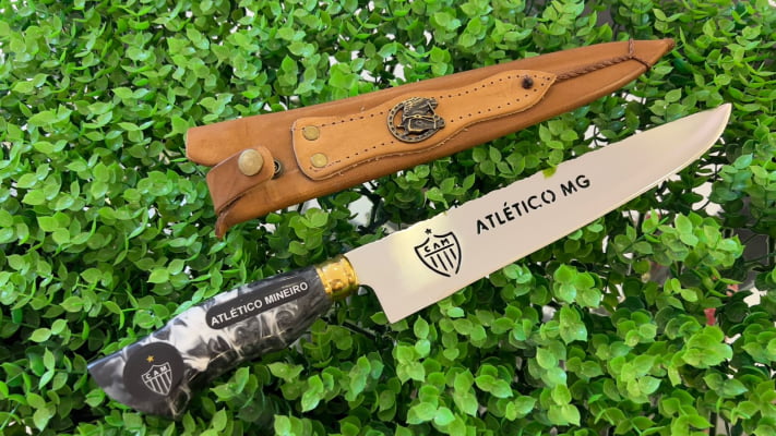 FACA ARTESANAL PERSONALIZADA ATLÉTICO MINEIRO
