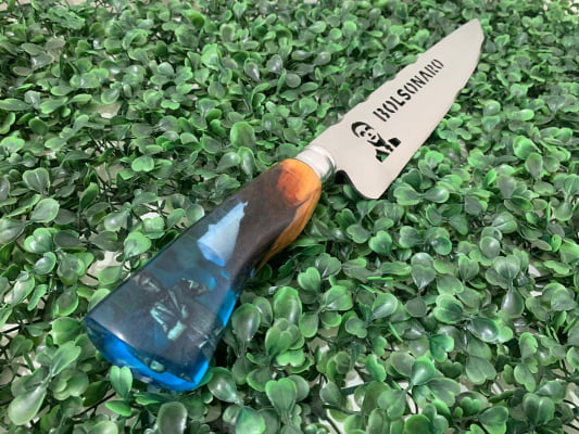 FACA ARTESANAL PERSONALIZADA BOLSONARO