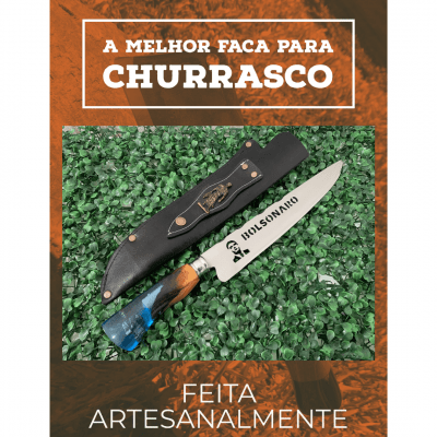 FACA ARTESANAL PERSONALIZADA BOLSONARO