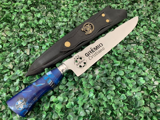 FACA ARTESANAL PERSONALIZADA GRÊMIO