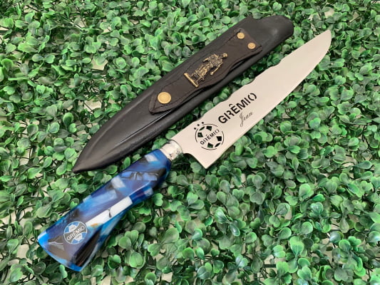 FACA ARTESANAL PERSONALIZADA GRÊMIO