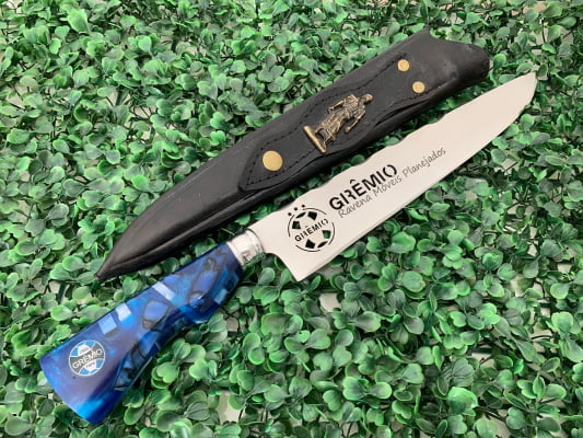 FACA ARTESANAL PERSONALIZADA GRÊMIO