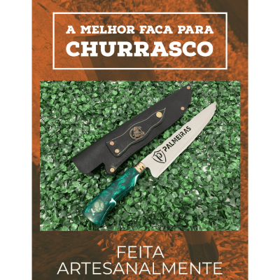 FACA ARTESANAL PERSONALIZADA PALMEIRAS