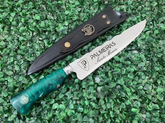 FACA ARTESANAL PERSONALIZADA PALMEIRAS