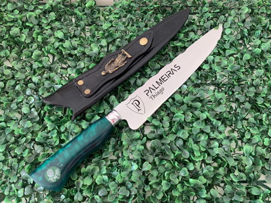 FACA ARTESANAL PERSONALIZADA PALMEIRAS