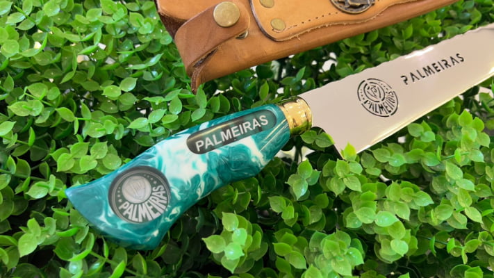 FACA ARTESANAL PERSONALIZADA PALMEIRAS