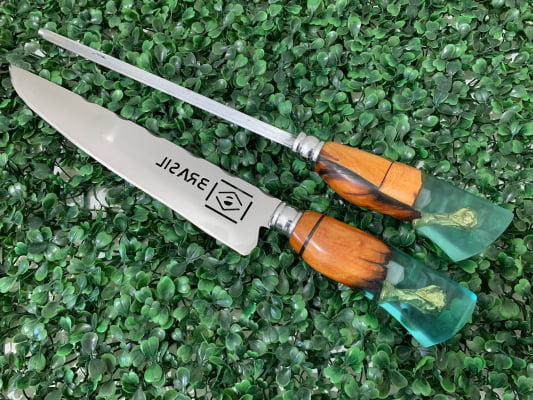 FACA BRASIL + CHAIRA DE BRINDE