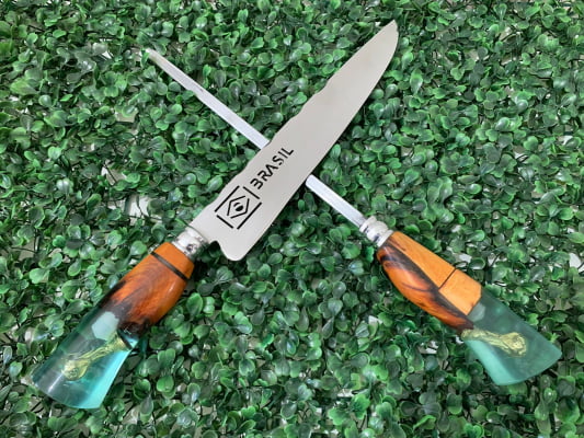 FACA BRASIL + CHAIRA DE BRINDE