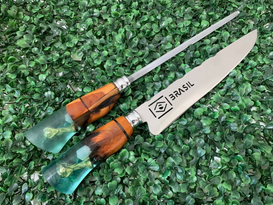 FACA BRASIL + CHAIRA DE BRINDE