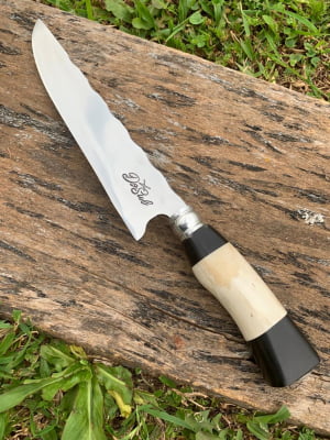 FACA ARTESANAL PERSONALIZADA PARA CHURRASCO