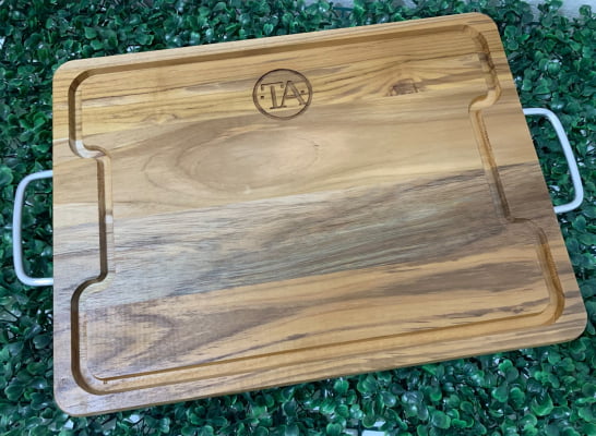 Tabua com Alça Personalizada Para Churrasco