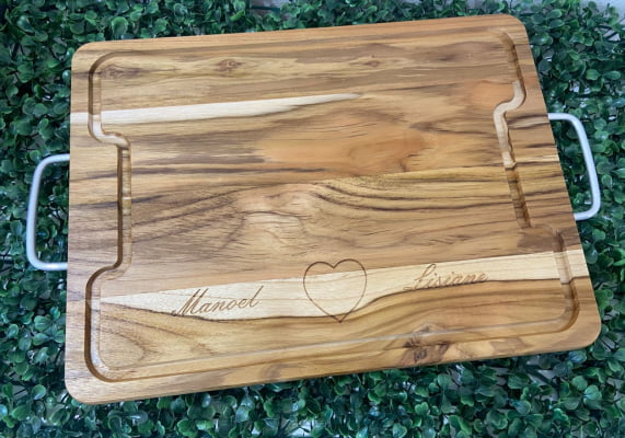 Tabua com Alça Personalizada Para Churrasco