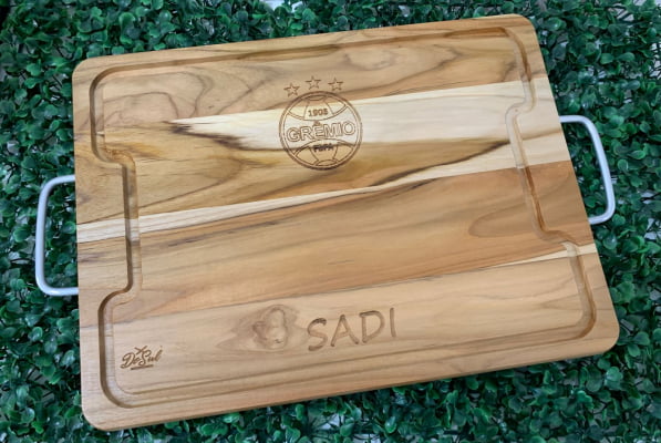 Tabua com Alça Personalizada Para Churrasco