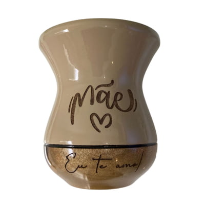 CUIA DE MADEIRA NUDE PERSONALIZADA  - MÃE 