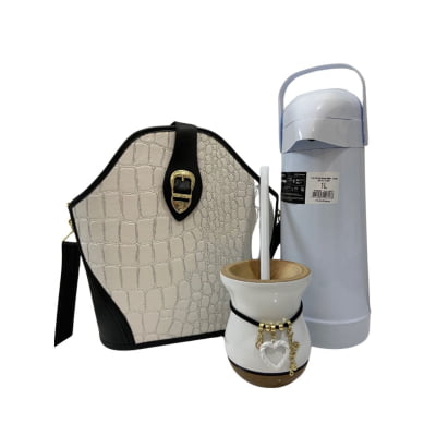 KIT MATEIRA CHIMARRÃO BRANCO 