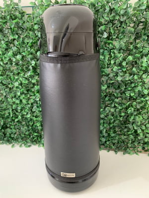 KIT MATEIRA, TÉRMICA E PORTA ERVA PRETO