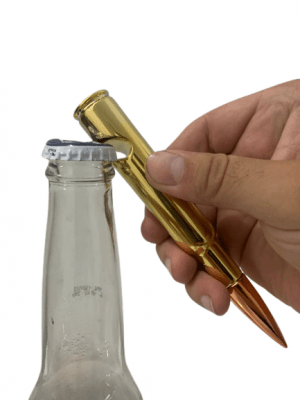 Abridor De Garrafas Munição Fuzil .50 Projétil Personalizado