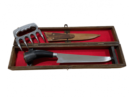 KIT FACA E GARRA PERSONALIZADO