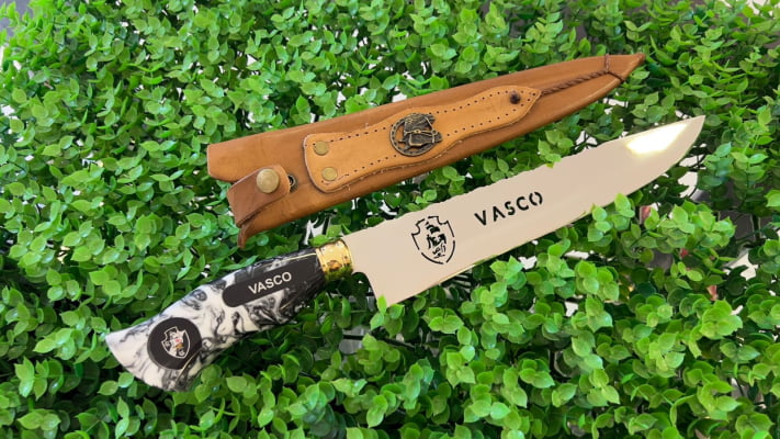 FACA ARTESANAL PERSONALIZADA VASCO