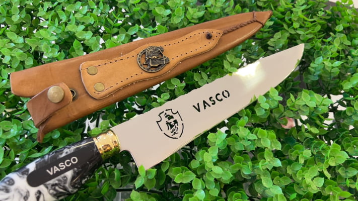 FACA ARTESANAL PERSONALIZADA VASCO