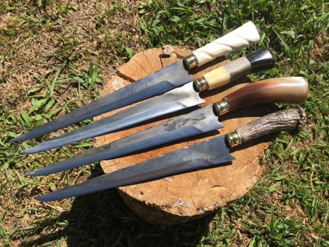 KIT DE FACAS ARTESANAIS 12 POLEGADAS PARA REVENDA